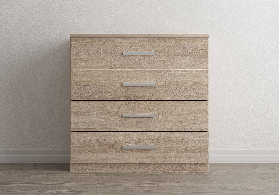 Комод Авангард 4 ящика (дуб сонома)